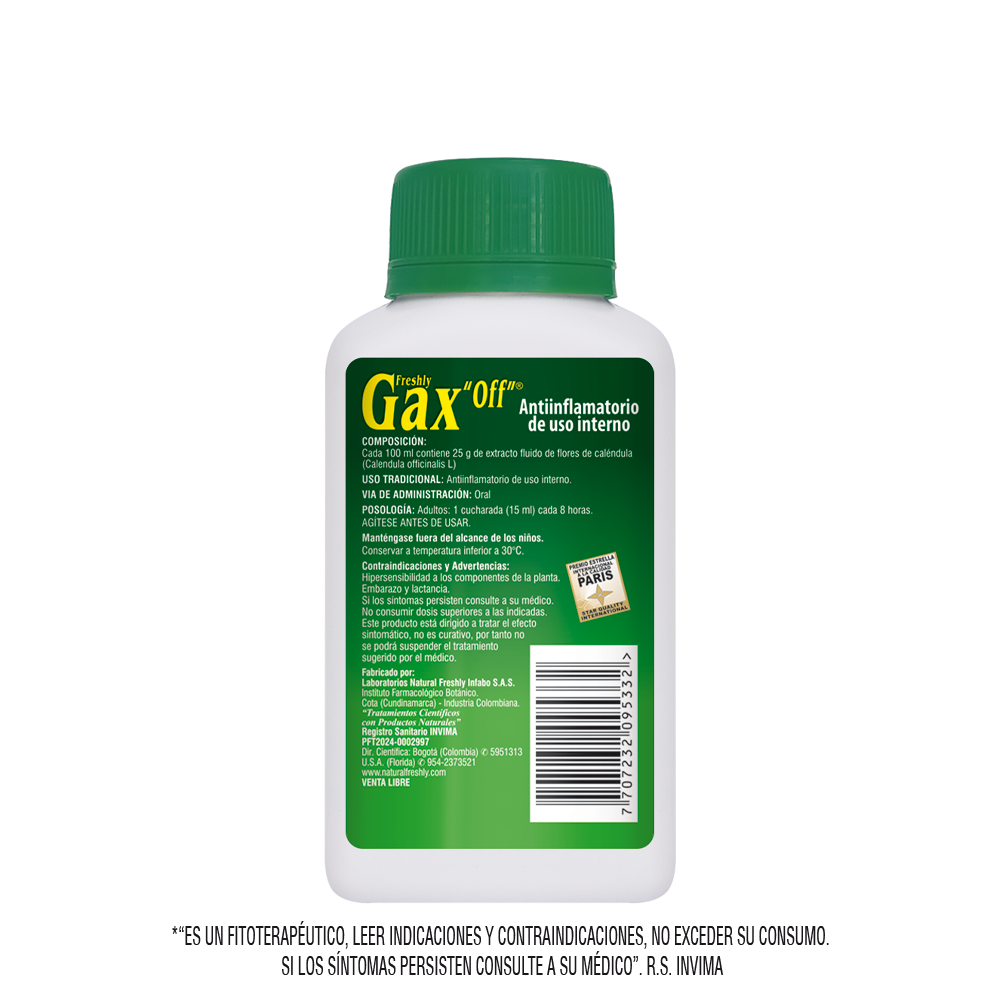 Gax Off Suspension X 180 ml
