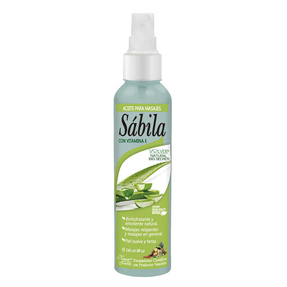 Aceite de sabila frasco 240 ml