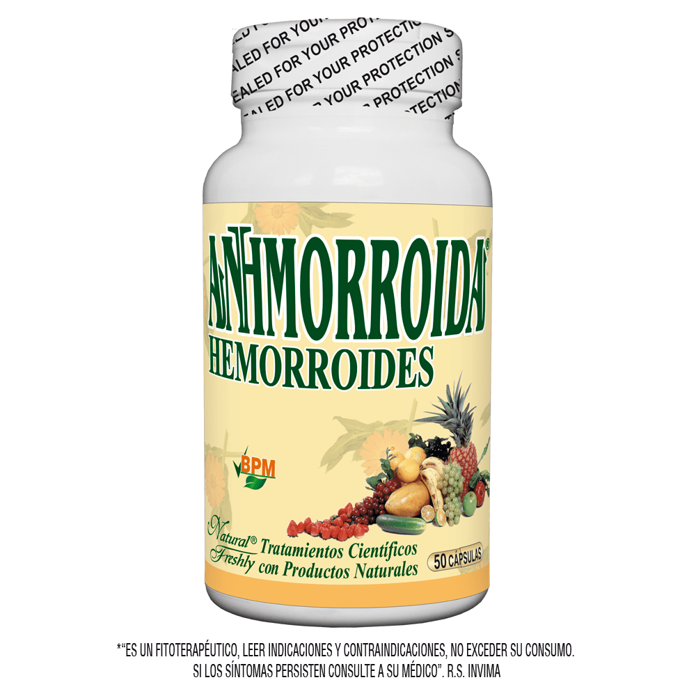 Antihemorroidal 50 cápsulas