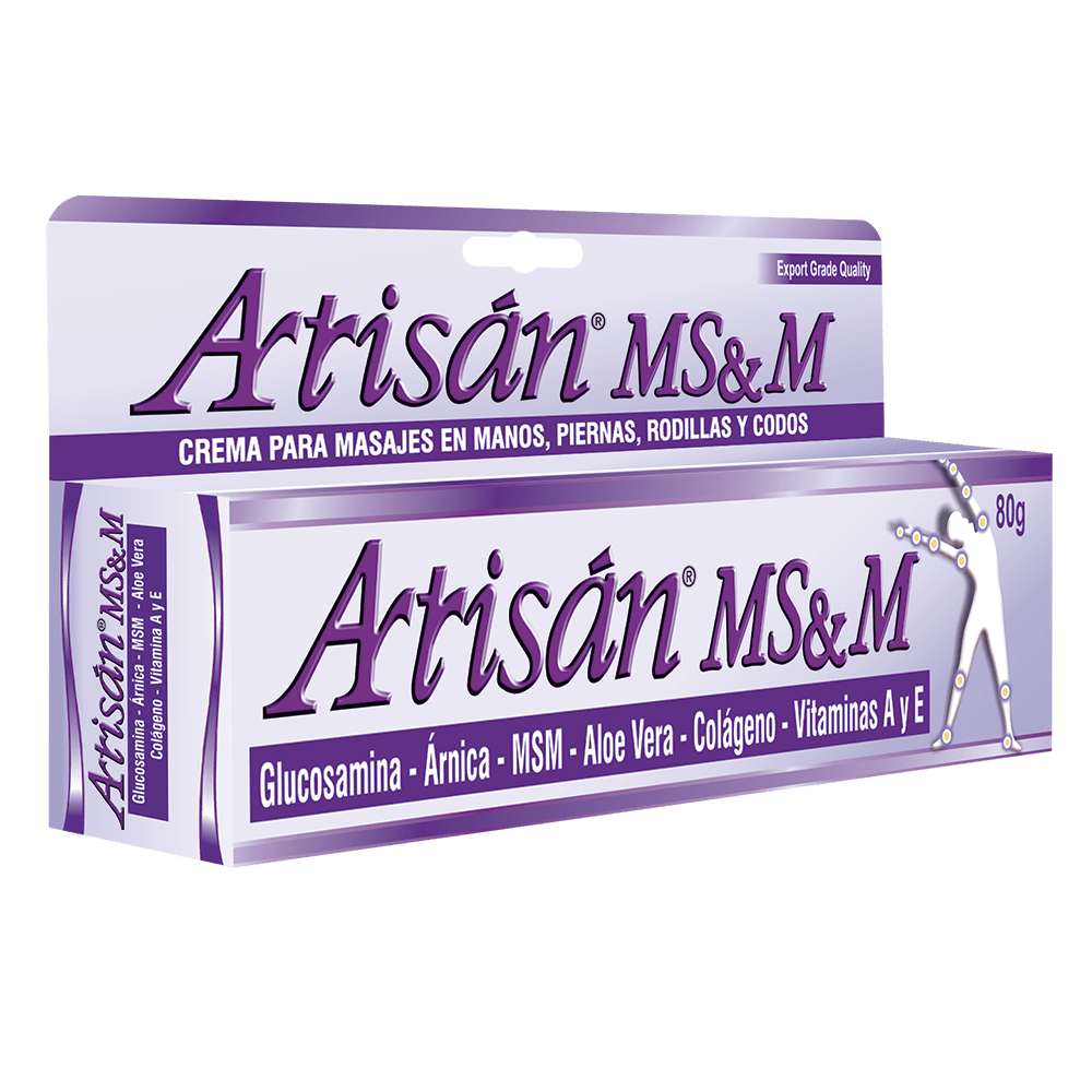 Artrisan crema glucosamnia + msm 80 g