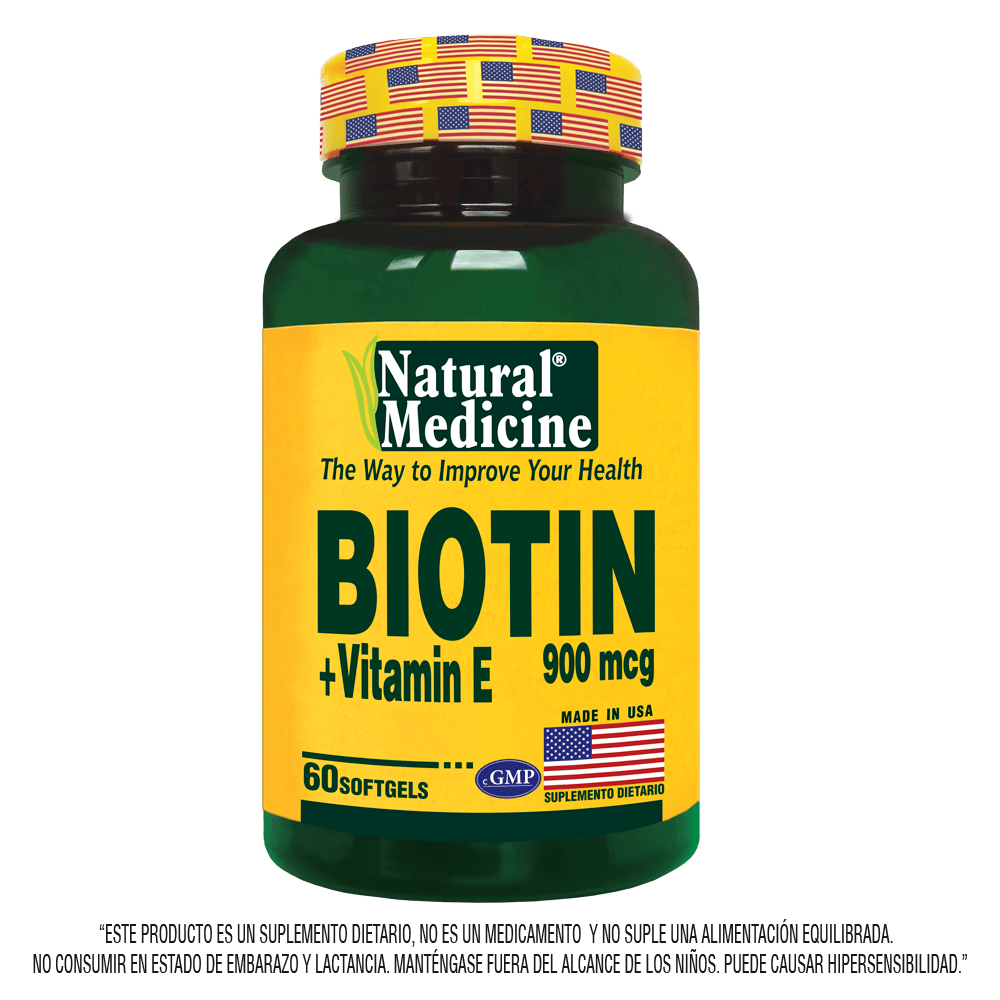Biotin 900 – natural medicine 60 tabletas