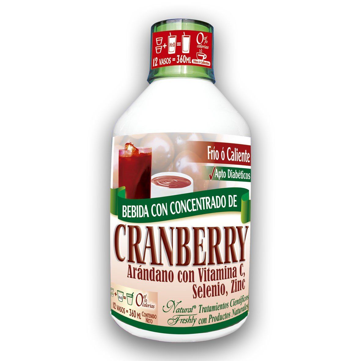 Bebida funcional de cramberry 360 ml