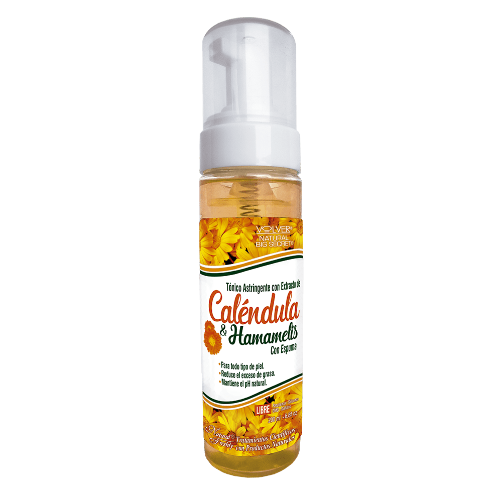 Caléndula extracto tónico astringente espuma 200 ml