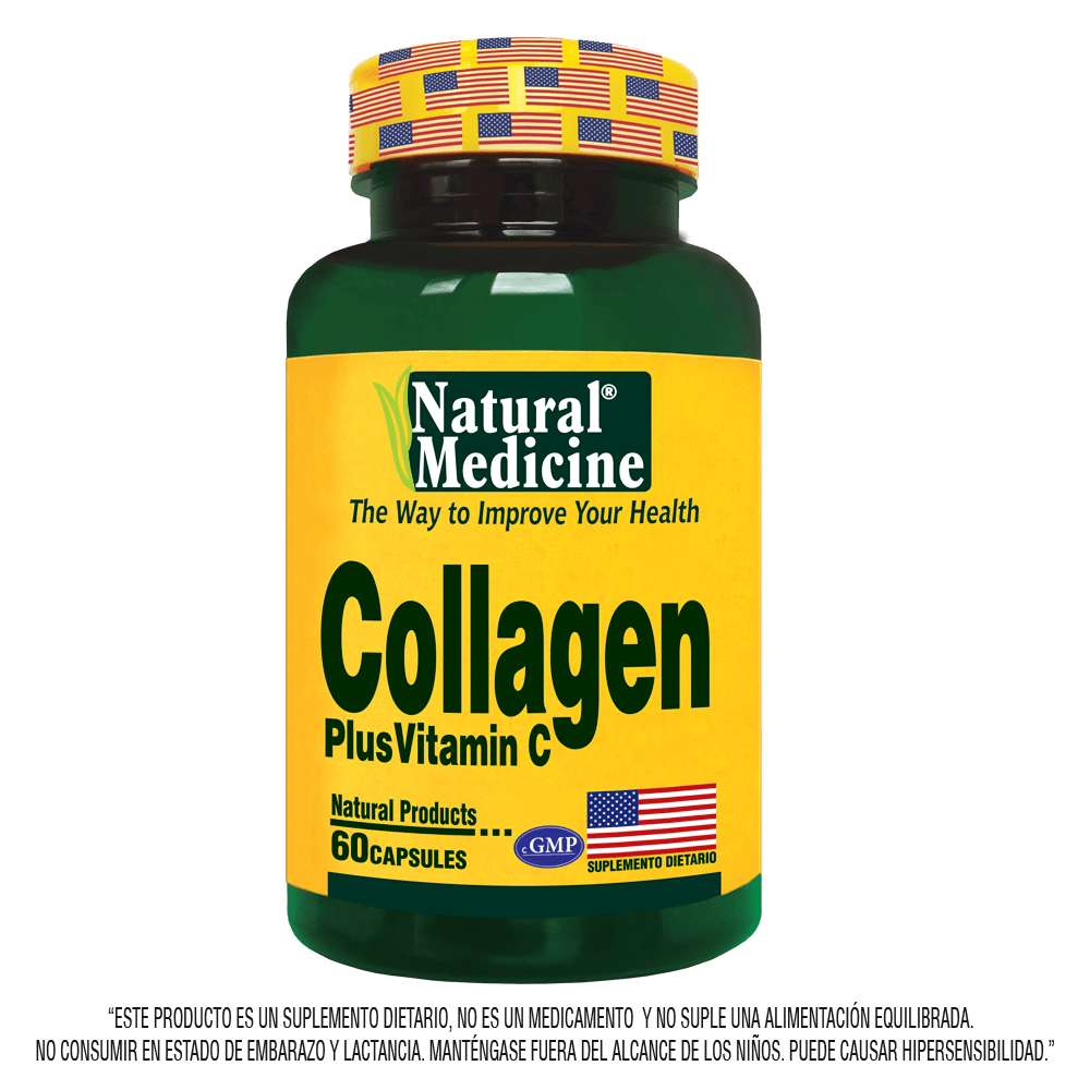 Collagen hydrolized plus vitamina C 60 cápsulas