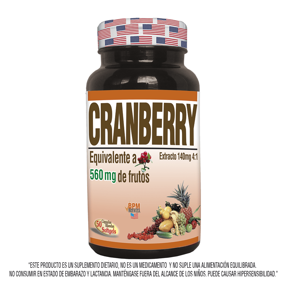 Cramberry o arandanos 50 softgels
