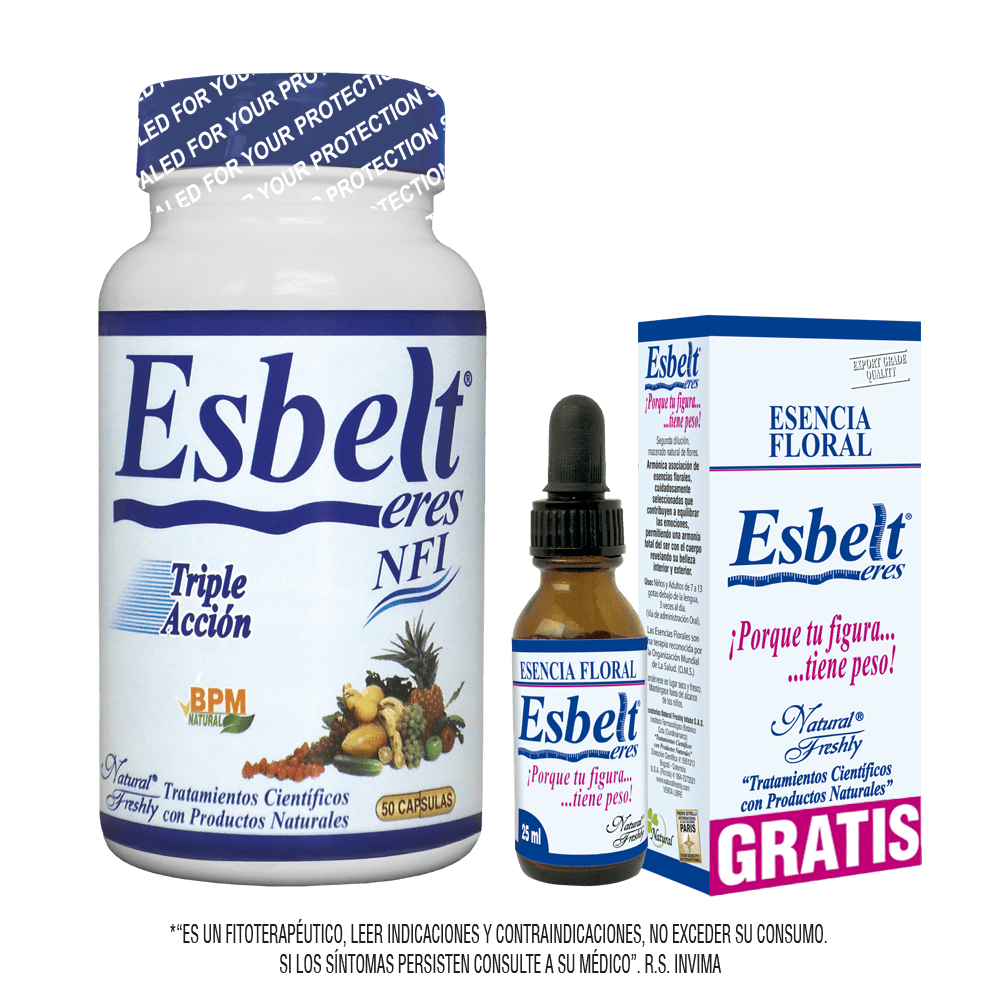 Esbelt new forte x 50 + escencia esbetere