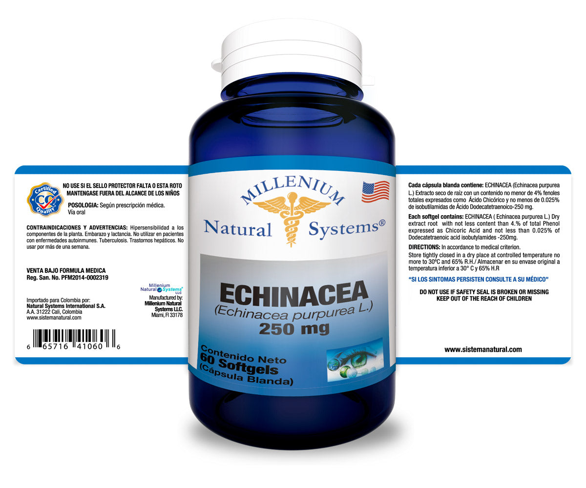 ECHINACEA DE X 60 CAP SYSTEMS