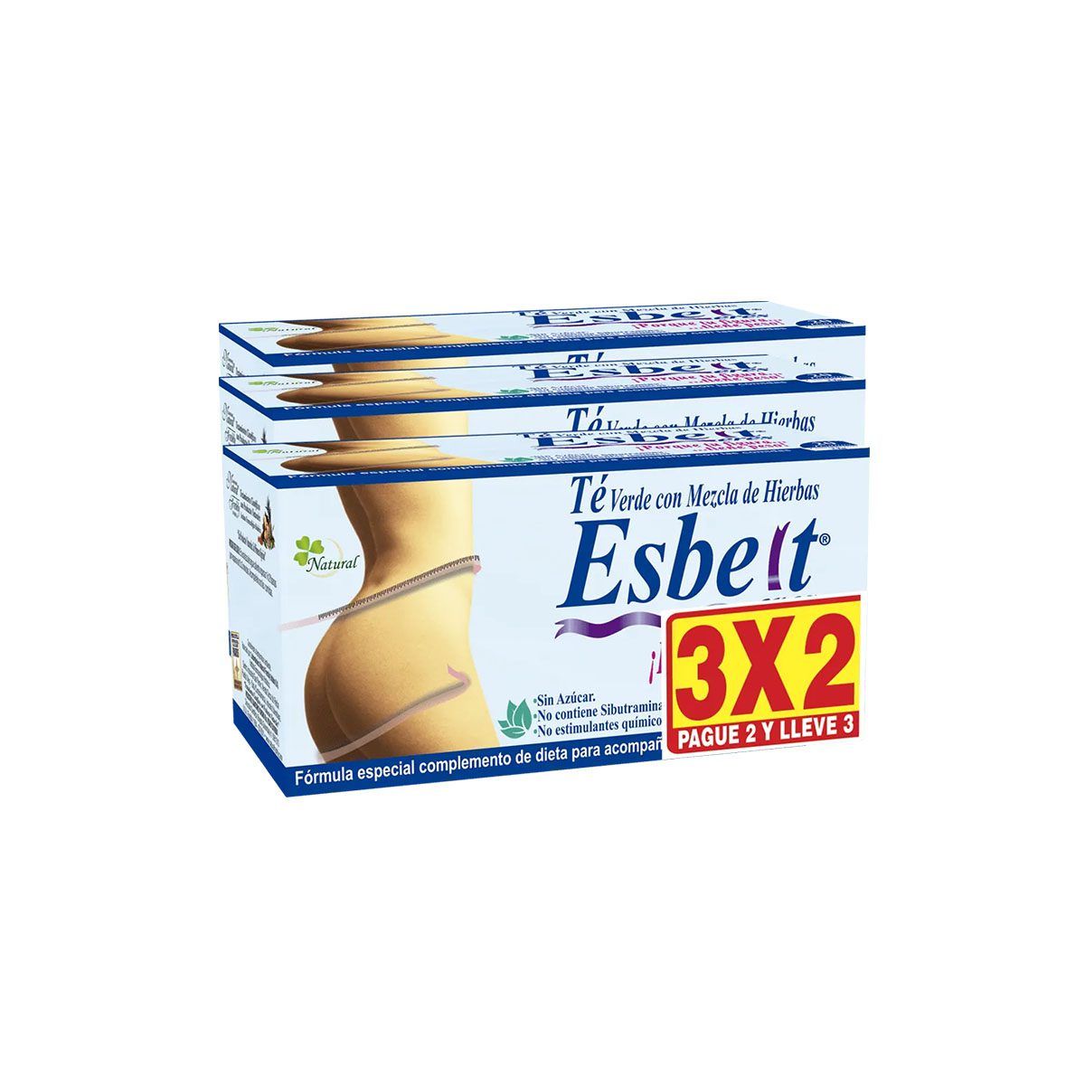 Esbelt te adelg pague 2 lleve 3 Con el 15% Off