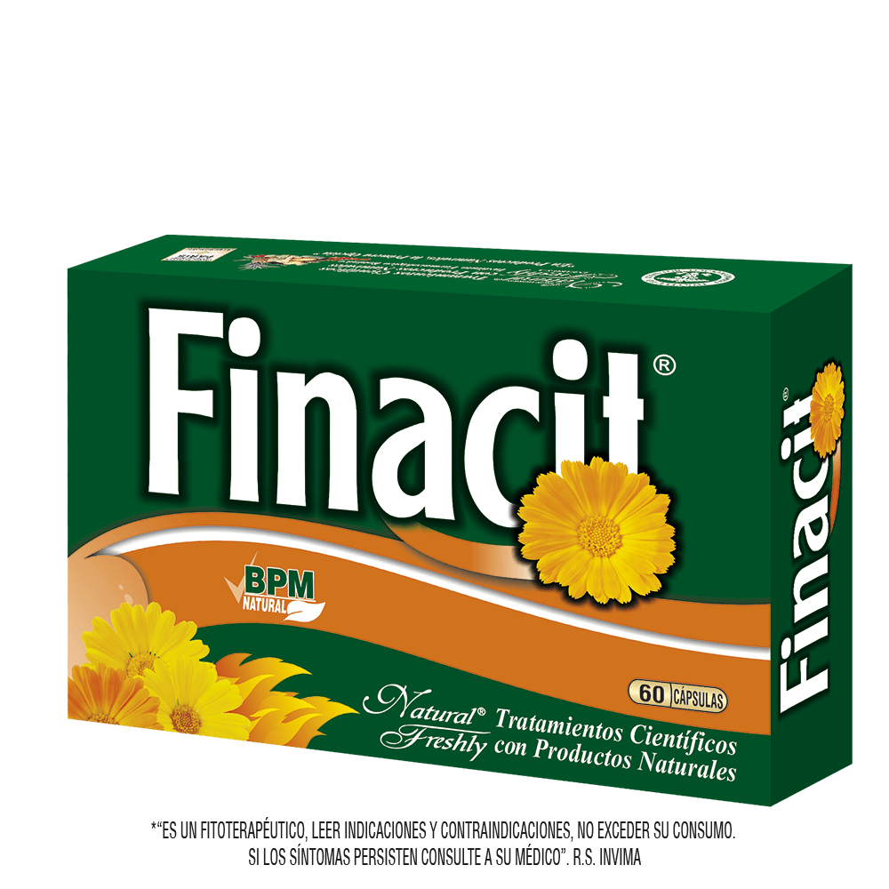 Finacit blister 60 cápsulas