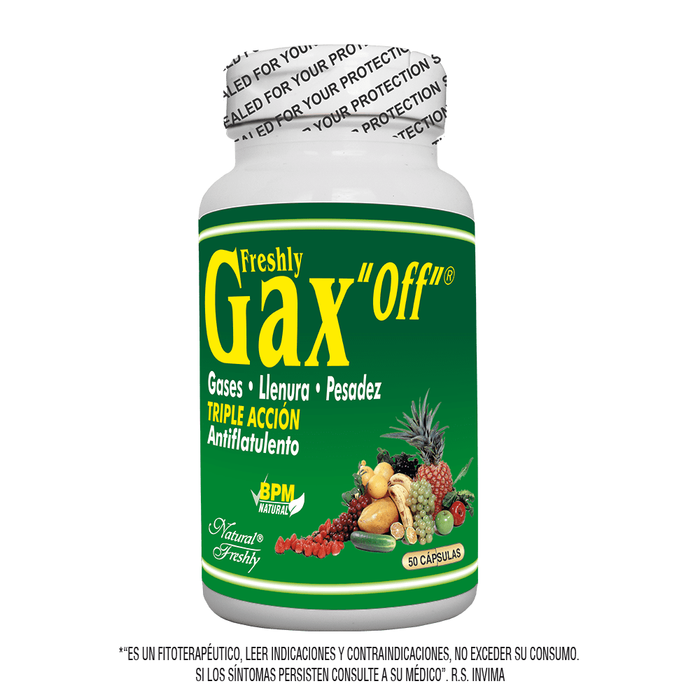 Gax off 50 cápsulas