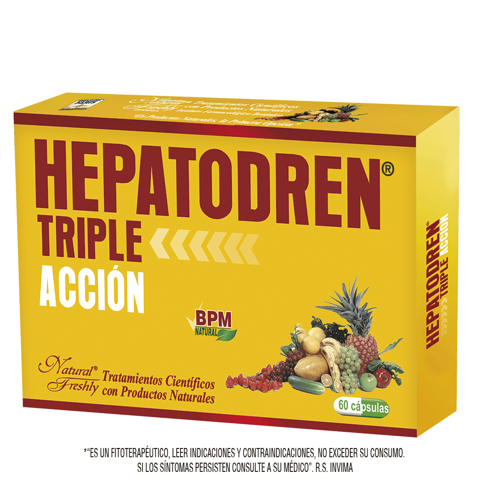 Hepatodren blister 60 cápsulas