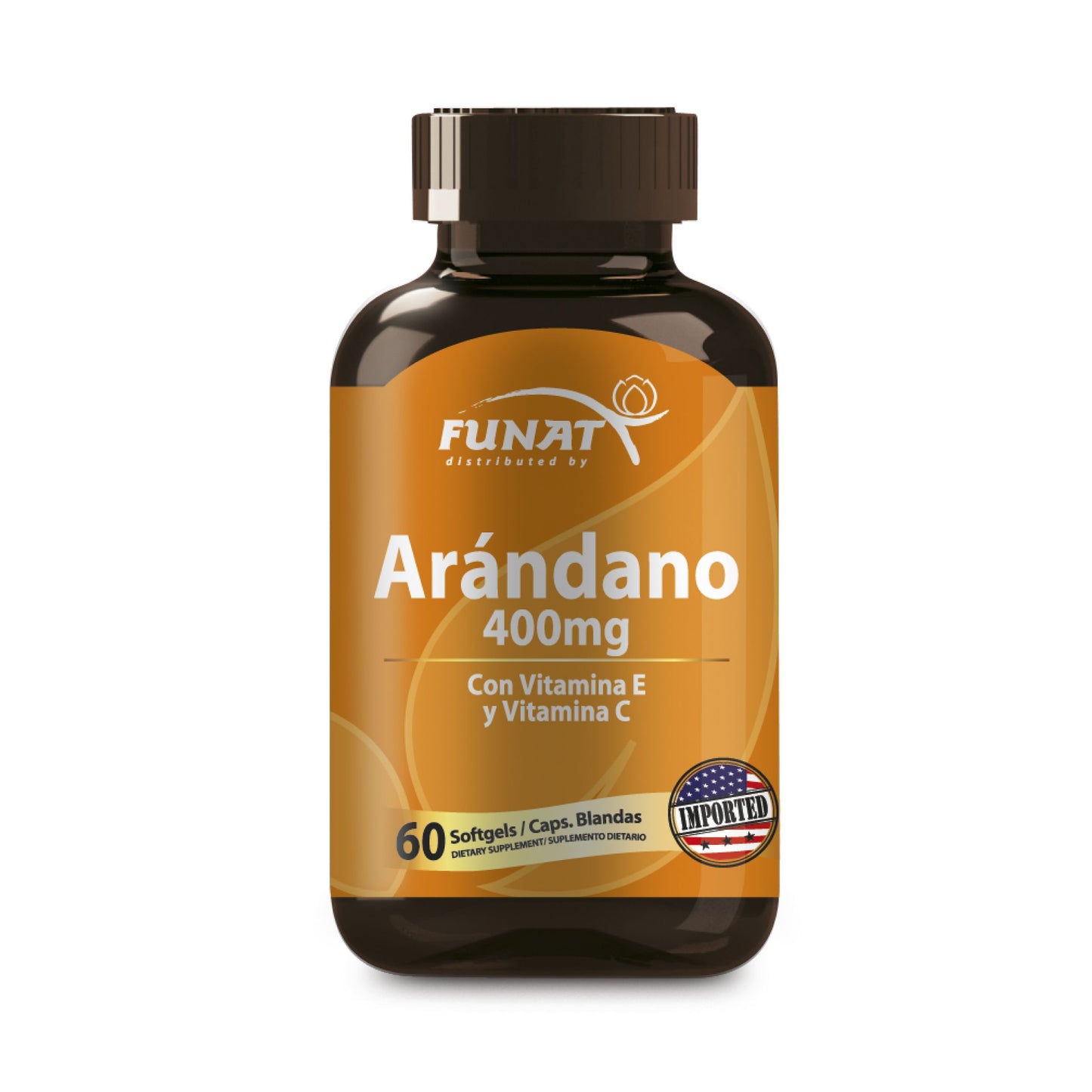 Arándano 400mg + vitamina C y E 60 softgels