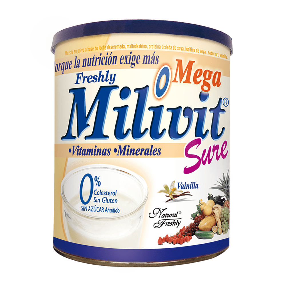 Milivit mega proteina con omega 3,6,9 light