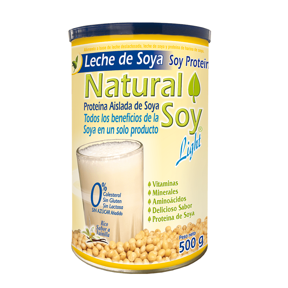 Natural soy light vainilla 500 g