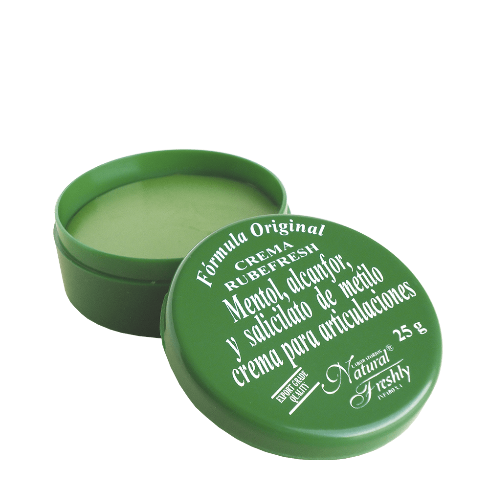 Pomada Rubefresh verde caja 25 g