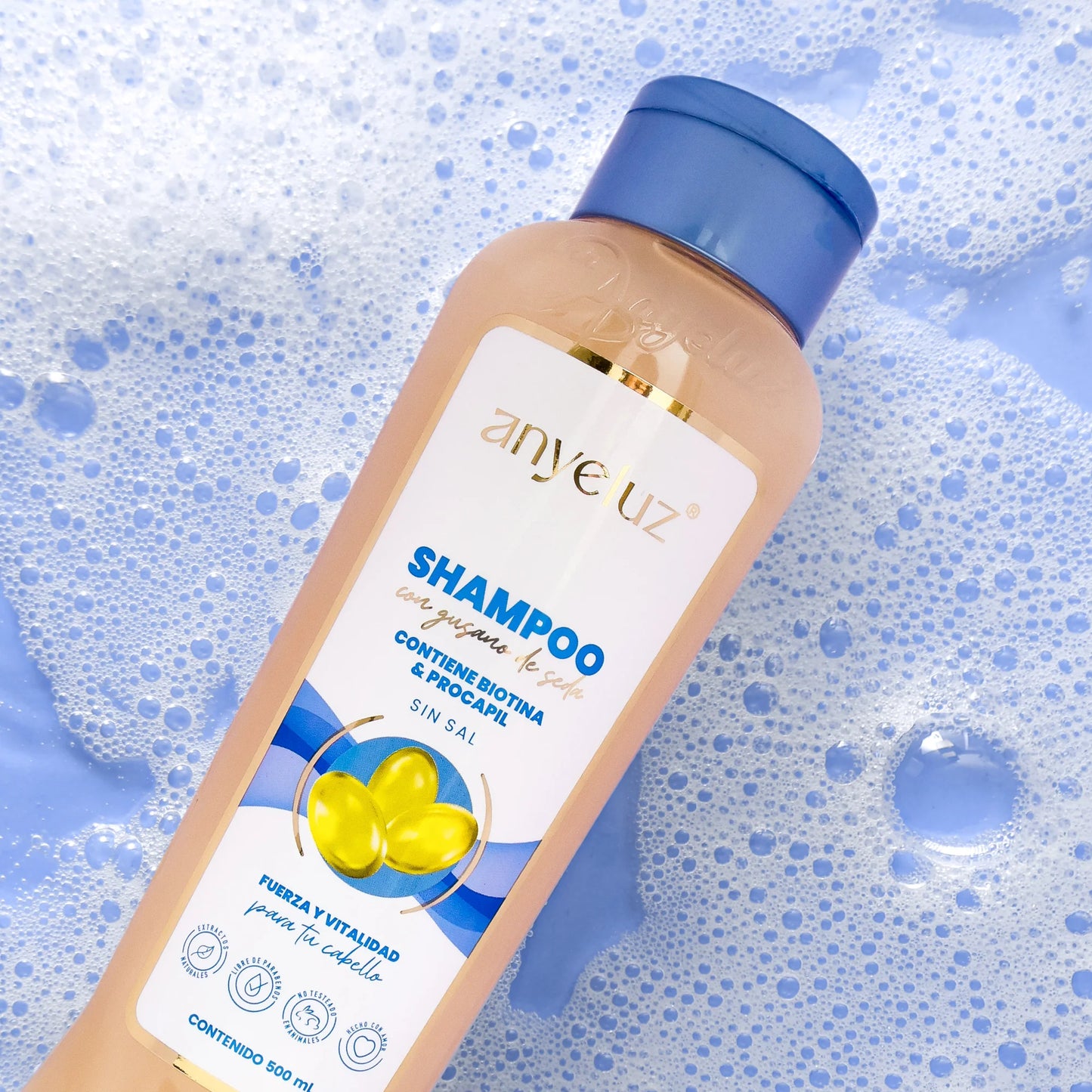 SHAMPOO GUSANO SEDA ANYELUZ