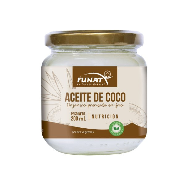 Aceite de coco orgánico 200 ml