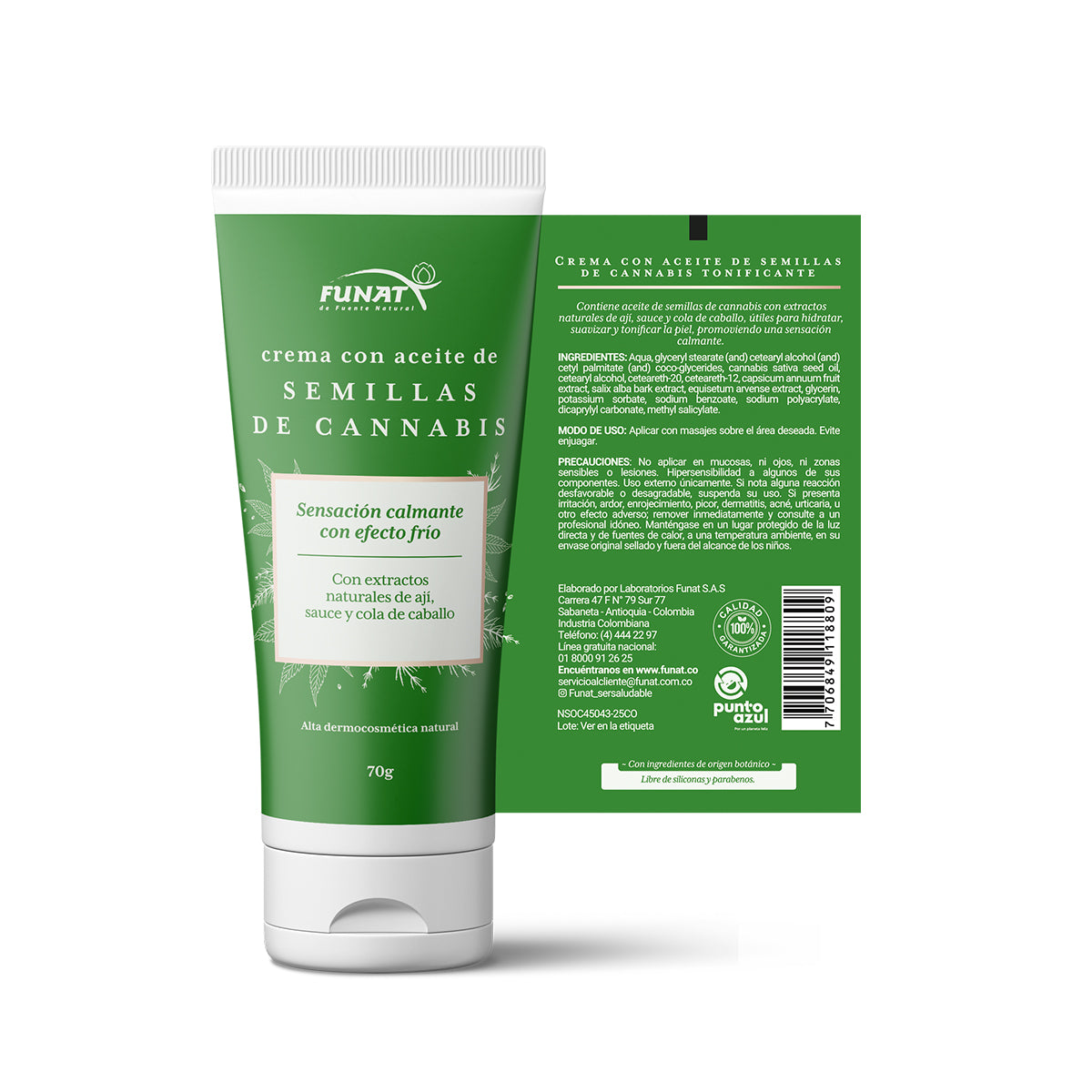 Crema cannabis calm 70 g