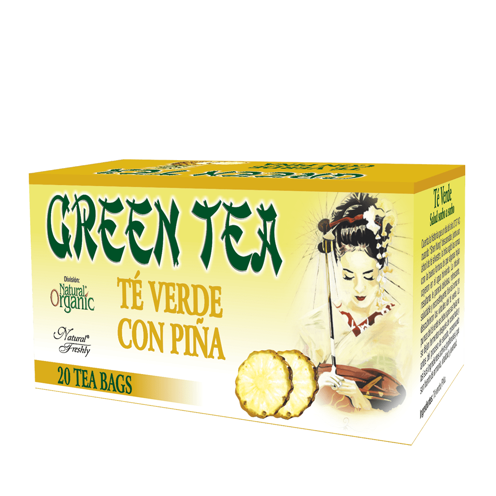 Te verde de piña 20 tisanas