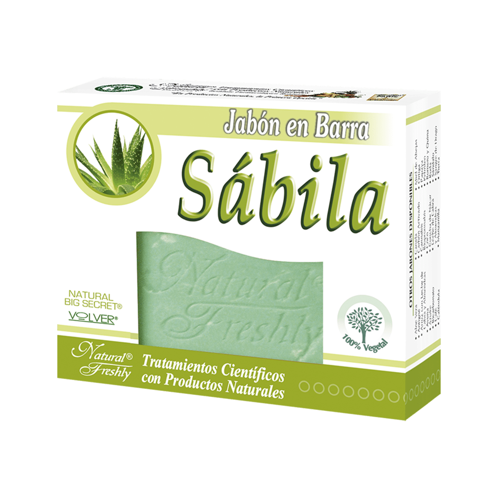 Jabón de sabila en barra 90g
