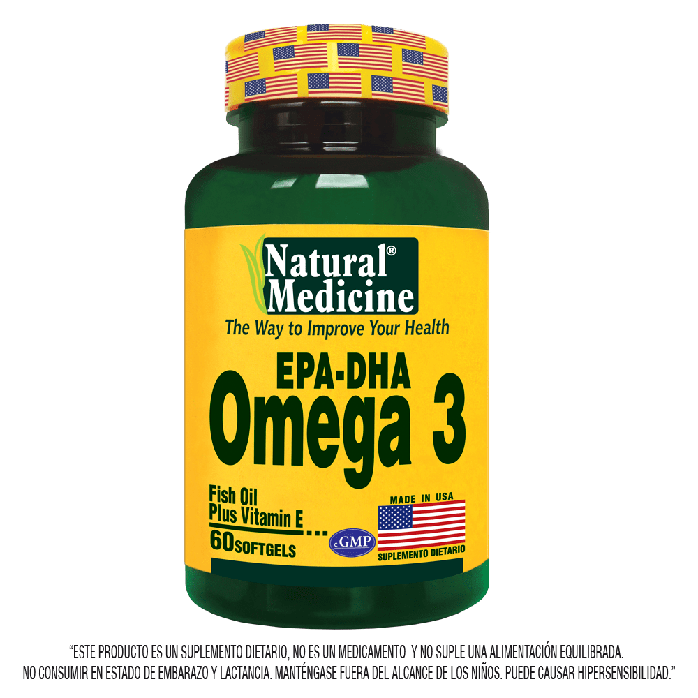 Epa-dha omega 3 60 cápsulas