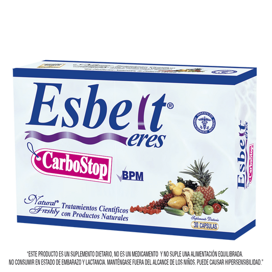 Esbelt carbostop blister 30 cápsulas