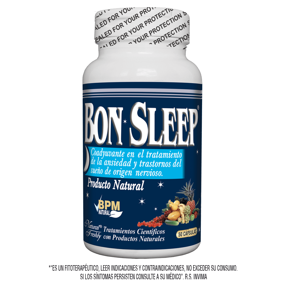 Bon sleep frasco 50 cápsulas