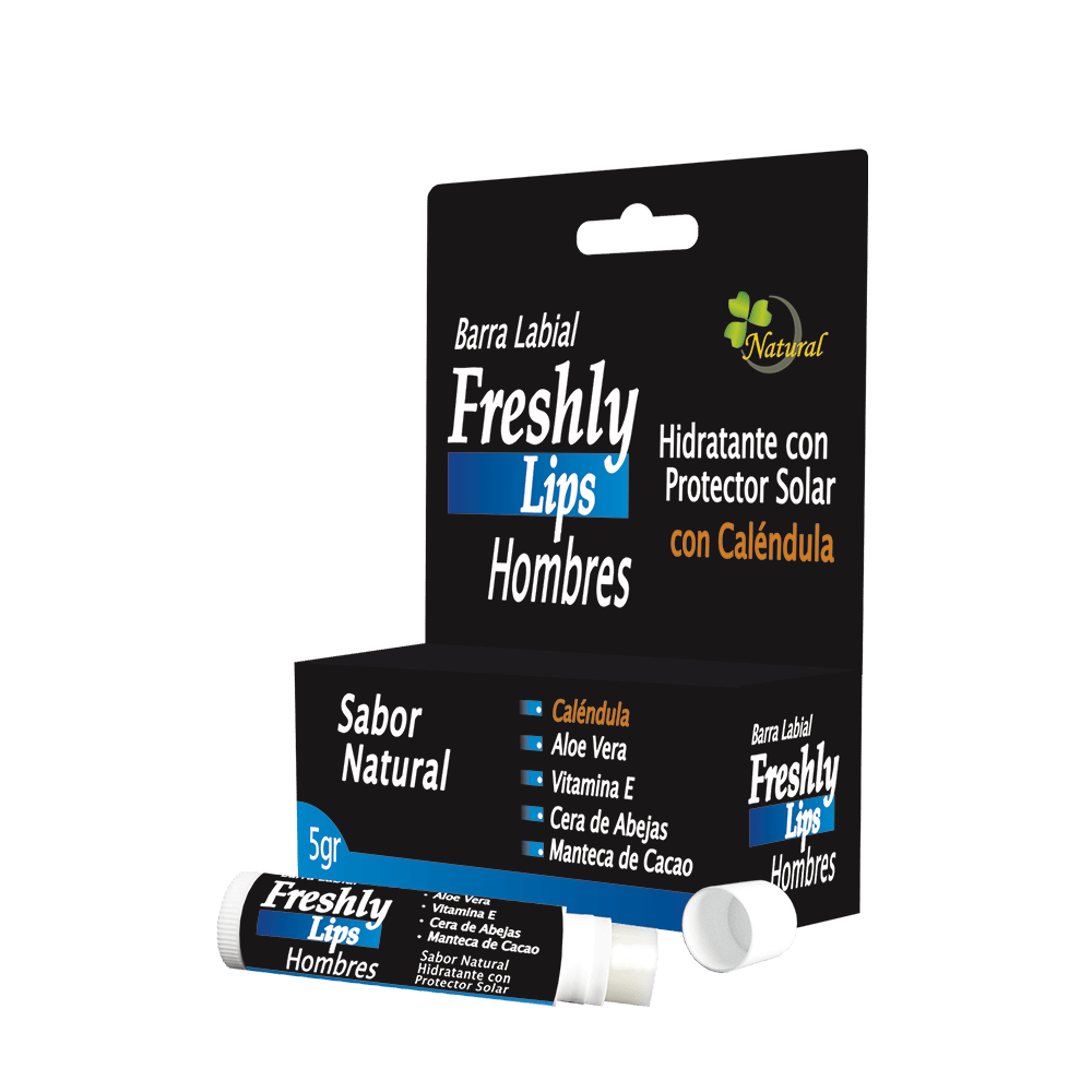 lips hombres barra labial sabor natural 5 g