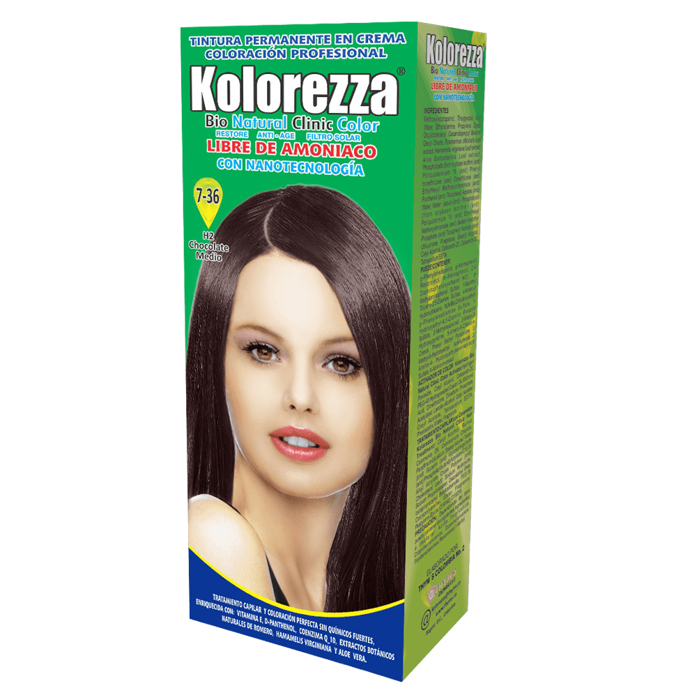 Tinte kolorezza chocolate medio