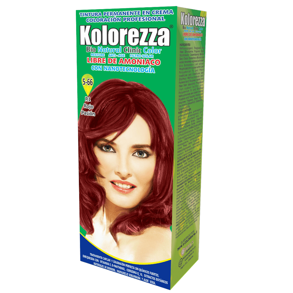 Tinte kolorezza rojo pasion 5-66