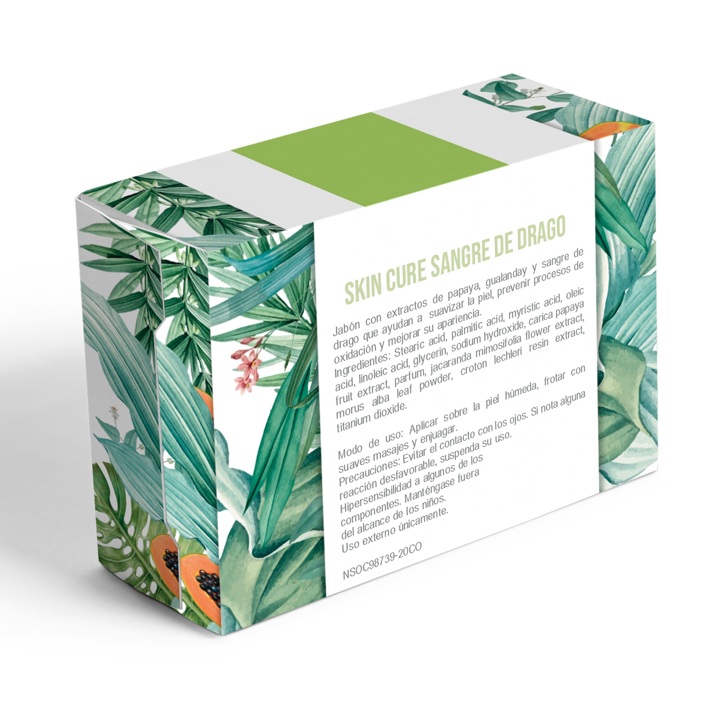 Skin cure: jabón sangre de drago 100 g