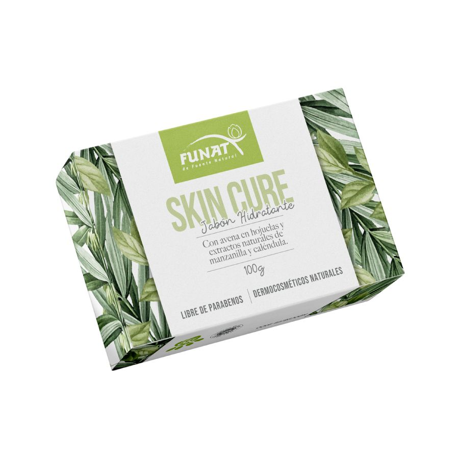 Skin cure: jabón hidratante 100 g