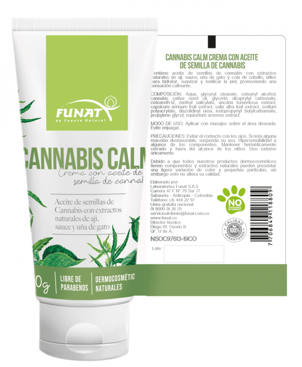Crema cannabis calm 70 g