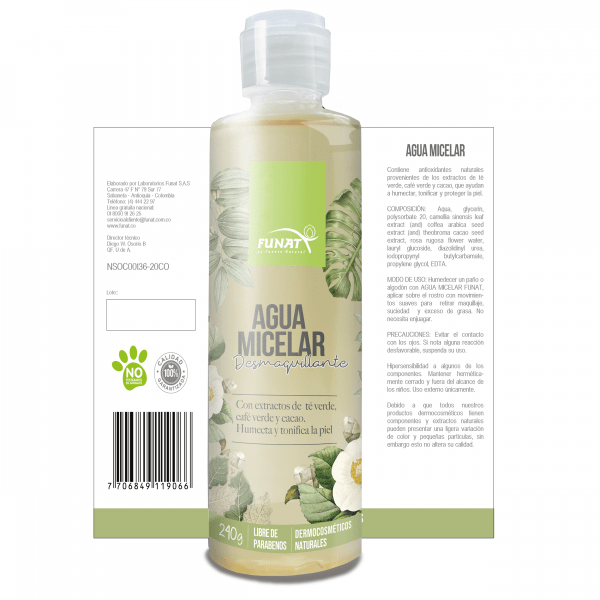 Agua micelar 240 g