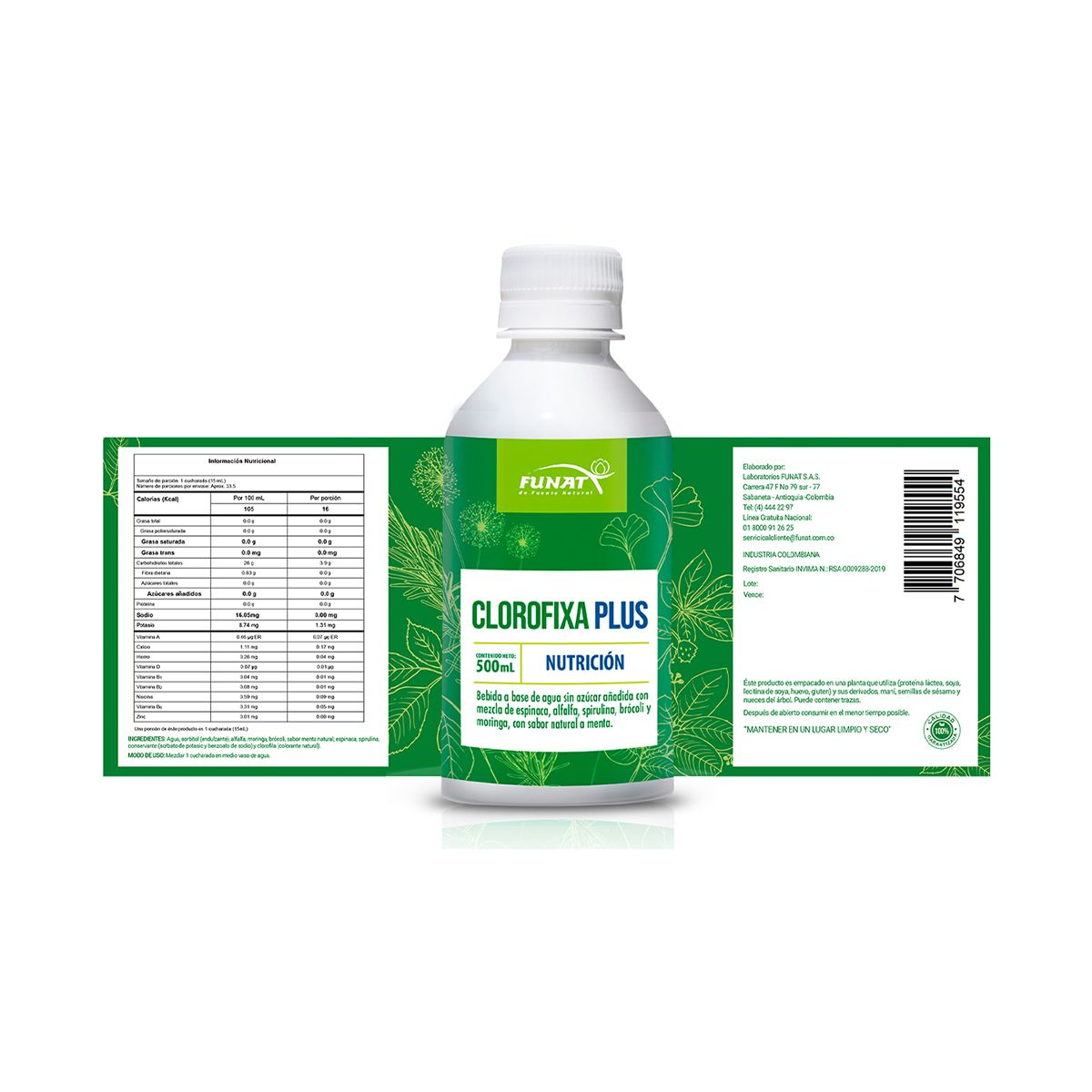Clorofixa plus 500 mL