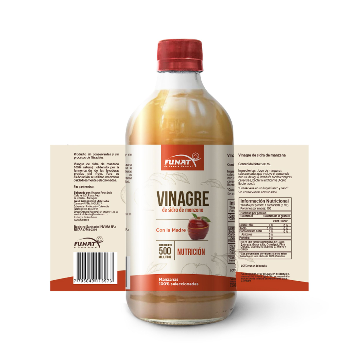 Vinagre de sidra de manzana