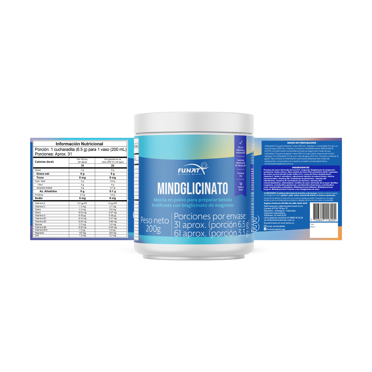 5% DE DESCUENTO EN BISGLICINATO DE MAGNESIO (MIND GLICINATO