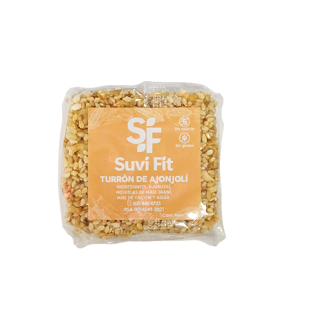 TURRÓN DE AJONJOLÍ 25 GR