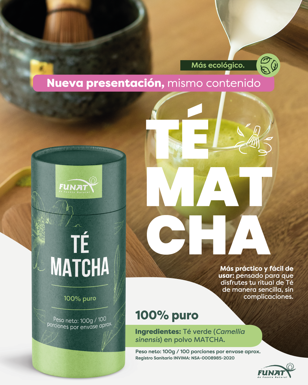 TE MATCHA X 100GR COFRE Con el 10% Off