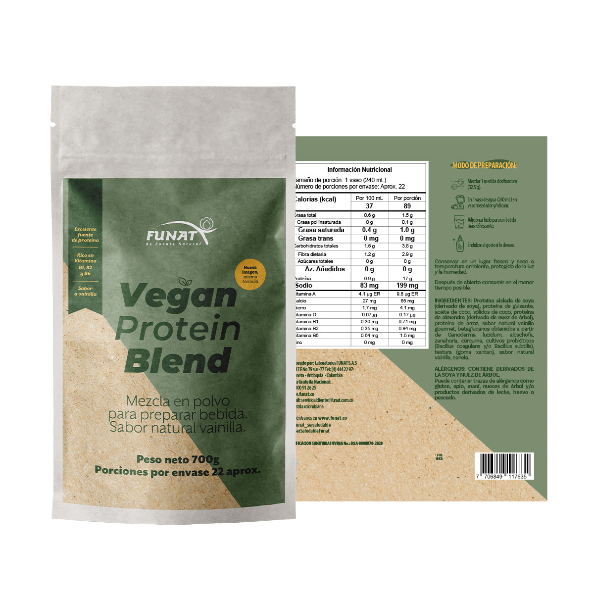 Vegan protein blend 700 g
