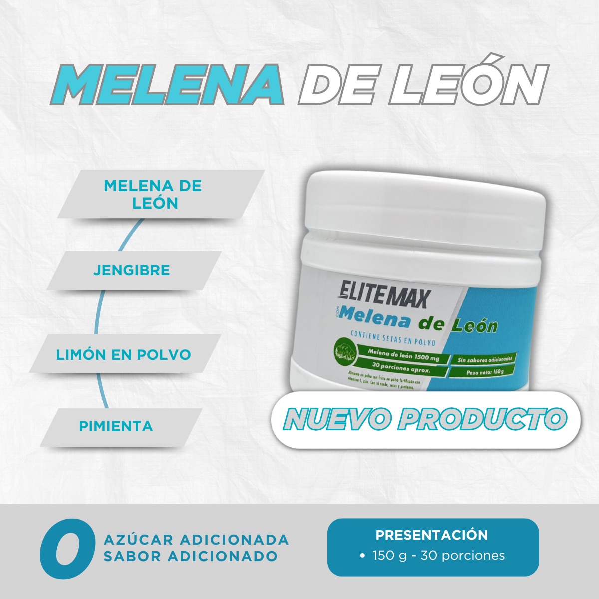 MELENA DE LEON X 150g  - SABOR LIMON