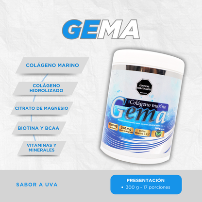 GEMA COLAGENO MARINO X 300 GR