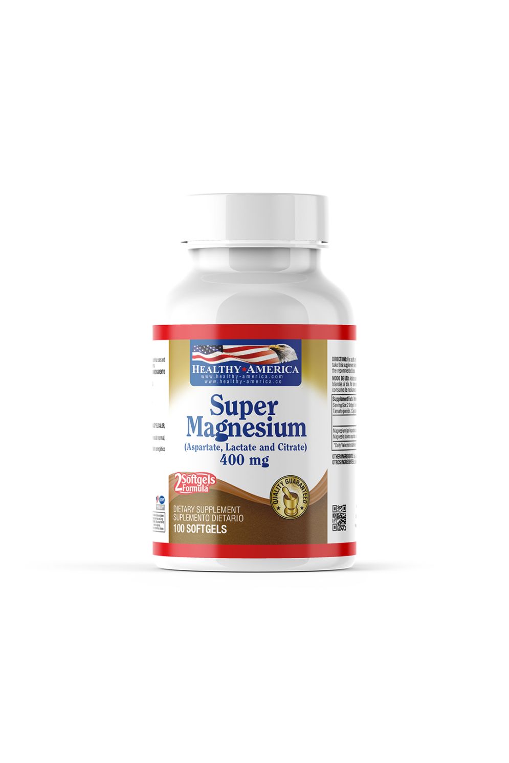 SUPER MAGNESIO 400MG X 100 SOFTGEL