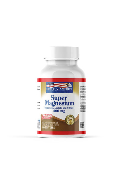 SUPER MAGNESIO 400MG X 100 SOFTGEL