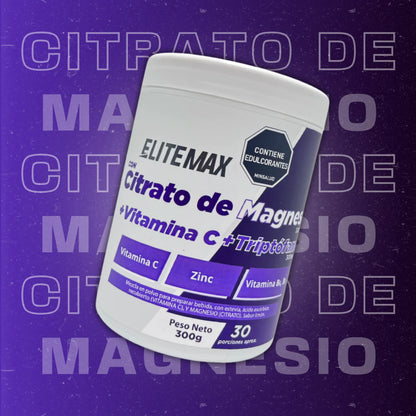 CITRATO DE MAGNESIO + TRIPTÓFANO 300g