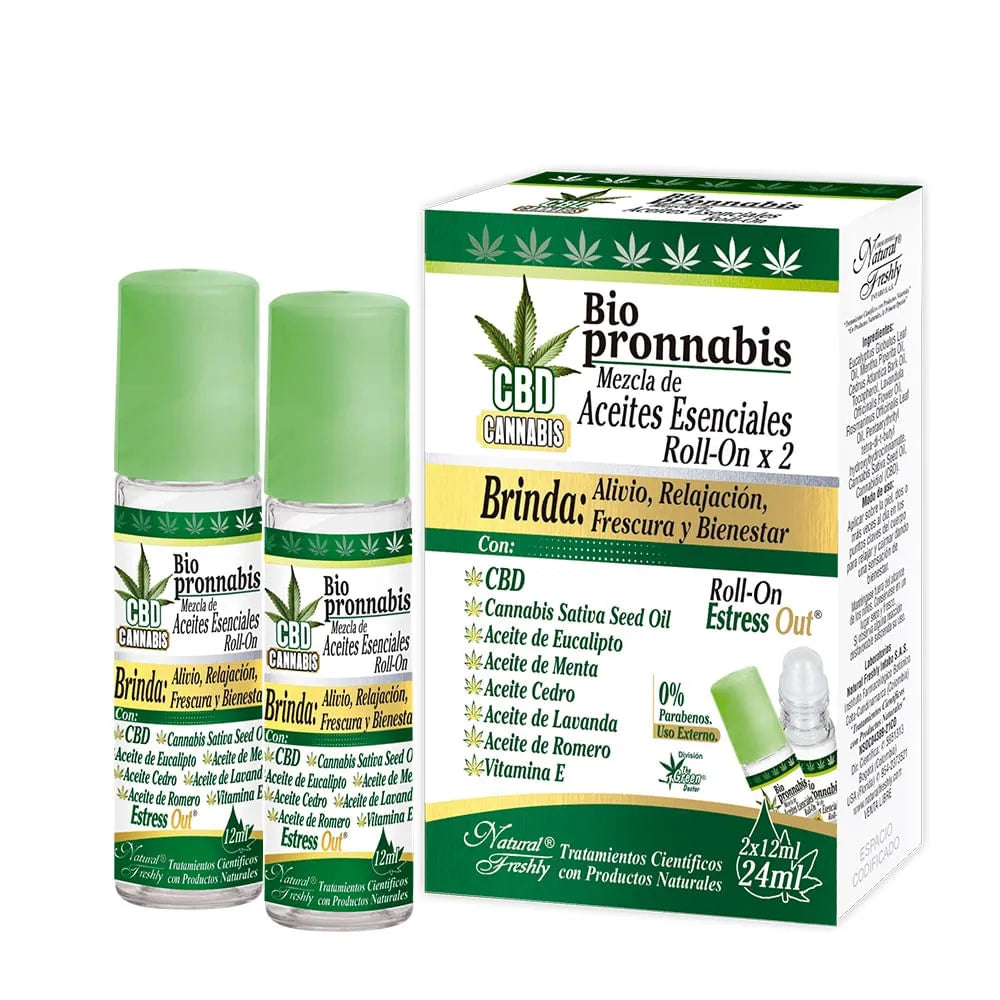 BIOPRONNABIS CBD ESTRES OUT ROLL-ON*2 FC