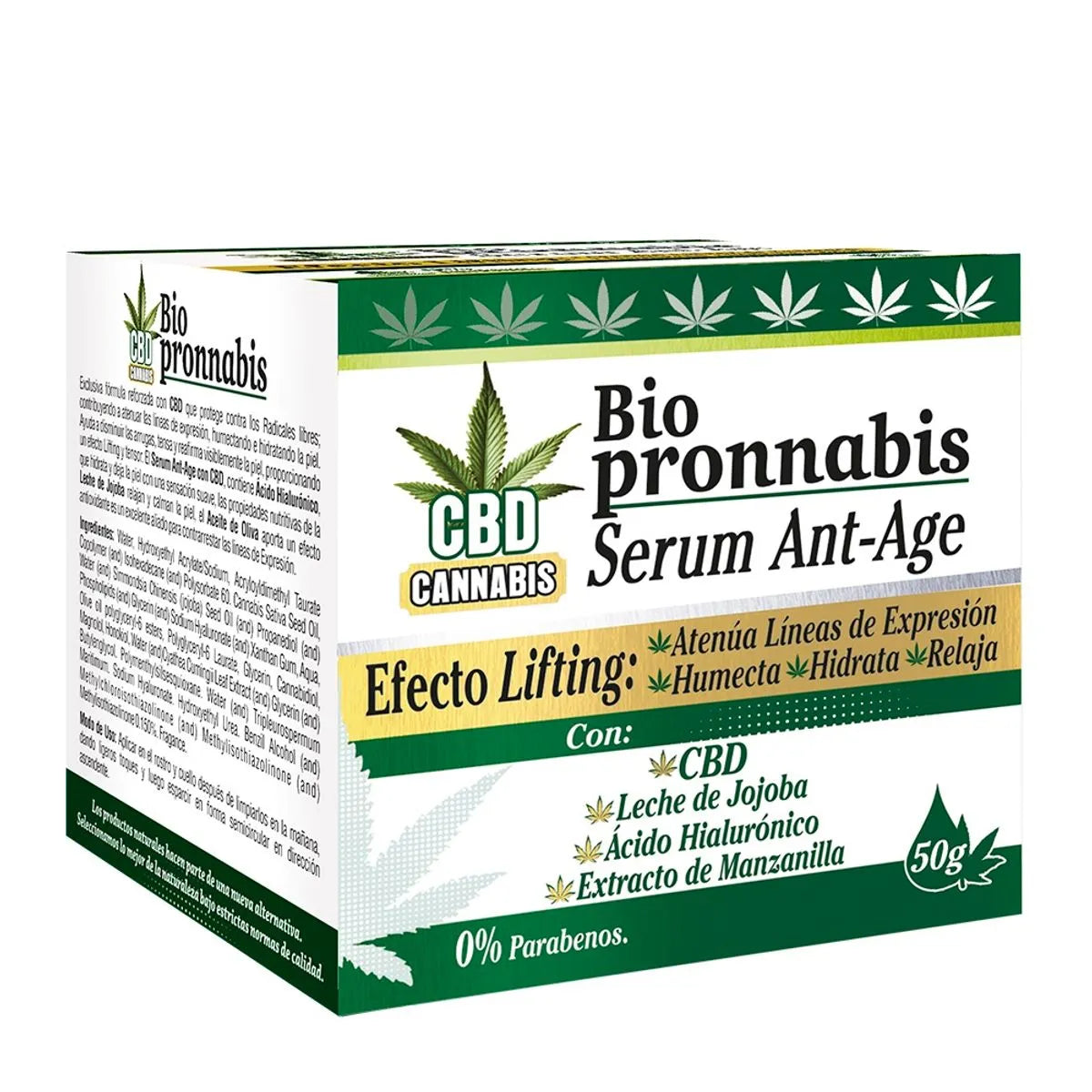 BIOPRONNABIS CBD SERUM FACIAL FCO * 50 G