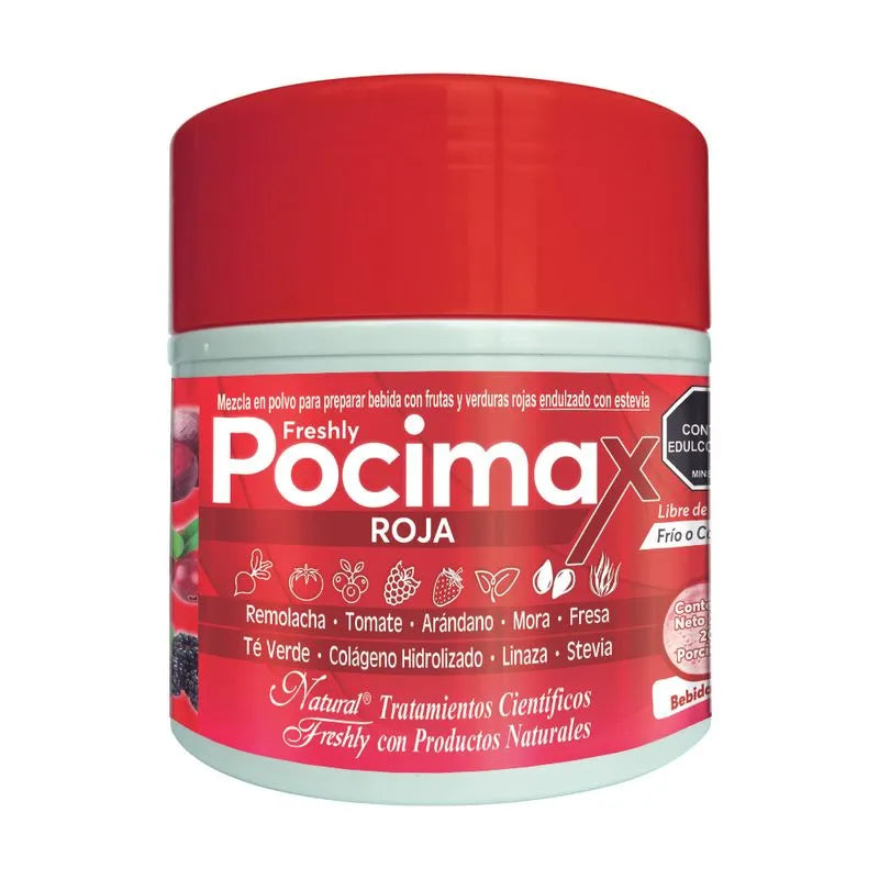 POCIMAX ROJA BEBIDA MIX 9 COMP * 200G