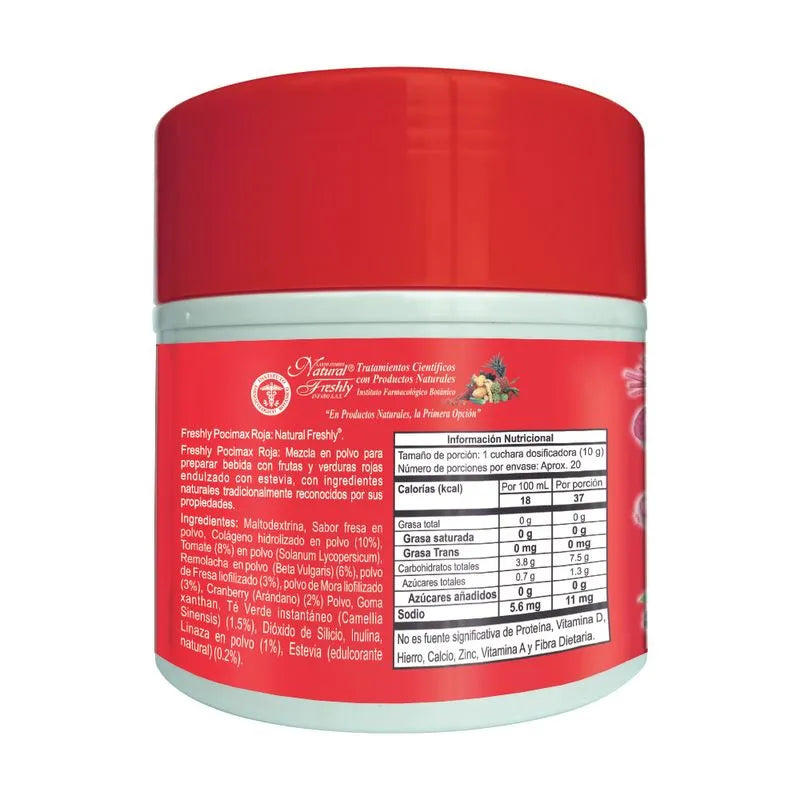 POCIMAX ROJA BEBIDA MIX 9 COMP * 200G