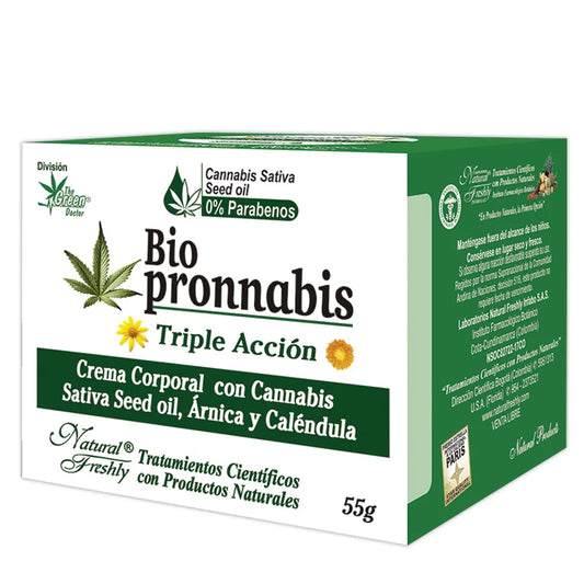 Biopronnabis cannabis sativa crema pote 55 g